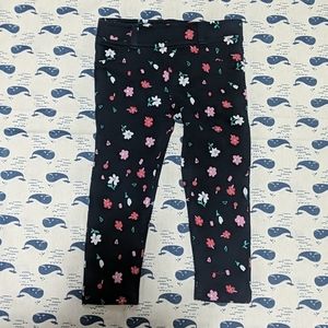 5/$10 Joe fresh flower leggings 2Y